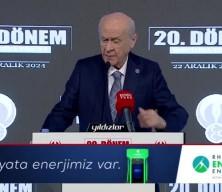 Devlet Bahçeli'den önemli açıklamalar