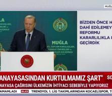 Erdoğan: Türkiye'nin darbe anayasası kamburundan kurtulmalıyız