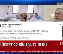 Başkan Erdoğan'dan asgari ücrete ilişkin ilk açıklama