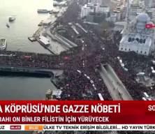 Galata K&ouml;pr&uuml;s&uuml;'ndeki Filistin'e destek eylemine ilişkin buluşma-ulaşım detayları belli oldu