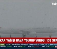 Olumsuz hava koşulları nedeniyle THY 50, AJet 64 seferini iptal etti