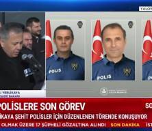 Yalova'daki &ccedil;atışmada şehit olan polislerimiz son yolculuklarına uğurlandı