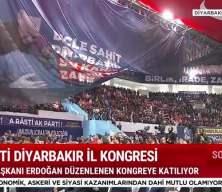 Cumhurbaşkanı Erdoğan'a Diyarbakır'da duygusal karşılama