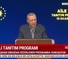 Başkan Erdoğan: Aile toplumun temelidir