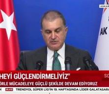 Ömer Çelik: Devlet Bahçeli'nin güçlü bir inisiyatifi var