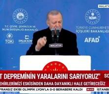 Başkan Erdoğan'dan Malatya'da önemli açıklamalar