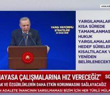 Cumhurbaşkanı Erdoğan'dan Hakim ve Savcılıkla ilgili yeni ihtisas alanları geliyor