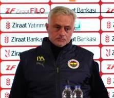 Mourinho'dan Fenerbahçe maçı sonrası açıklamalar