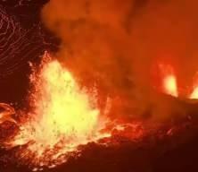 Hawaii'de Kilauea Yanardağı yeniden lav püskürttü