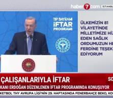 Cumhurbaşkanı Erdoğan'dan iftar programında önemli açıklamalar