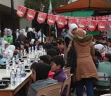 Azerbaycan'ın Şam büyük elçiliğinde, yetim çocuklar için iftar programı düzenlendi