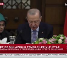 Başkan Erdoğan, dini azınlık temsilcileri ile iftarda bir araya geldi