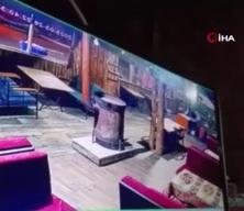 Bursa'da bir işletmeyi ayı bastı: O anlar saniye saniye kameralarda!