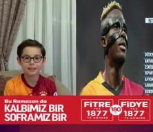Minik taraftardan Necmettin Nursaçan'a gülümseten Osimhen sorusu!