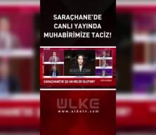 Saraçhane'de ÜLKE TV muhabirine çirkin saldırı!