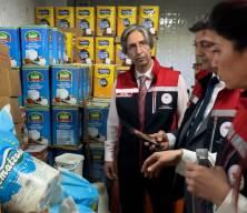 Bayrampaşa'daki gıda sitesine denetim: 35 ton ürüne el konuldu