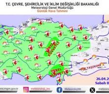 Meteoroloji "Hava bir anda tersine dönecek!" diyerek uyardı