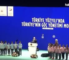 Cumhurbaşkanı Erdoğan, "Ülkemizde 4 milyon 33 bin göçmen var."