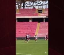 3. Lig'e yükselen Eskişehirspor'da maç sonu büyük sevinç yaşandı