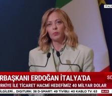 Giorgia Meloni: Türkiye ile dostluğumuzu daha da pekiştireceğiz