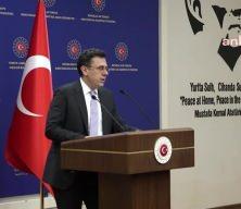 Dışişleri Bakanlığı Sözcüsü Keçeli, 'Netanyahu uçağı' iddialarını yalanladı