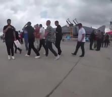 TEKNOFEST'te demir kule devrildi