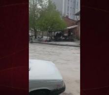 Uşak, mayıs ayında beyaza büründü