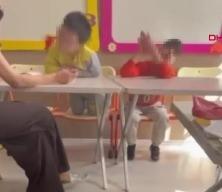 Öğretmenden, özel gereksinimli öğrencilere şiddet! Vatandaşları ayağa kaldıran görüntüler