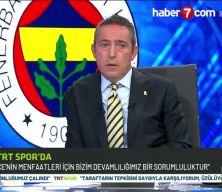 Ali Koç: Mourinho ile yola devam etmenin daha doğru olduğunu düşünüyorum