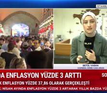 Nisan'da enflasyon yüzde 3 arttı