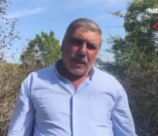 Tunceli'de yaşlı kadının bahçesine gökten 'taş' yağdı!