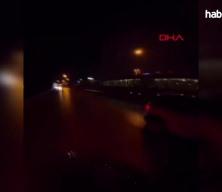 Kaza geliyorum dedi! Otomobile arkadan çarptı, kaza anı kamerada