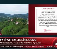 Tarım ve Orman Bakanlığı 2025 yılı yaş çay alım fiyatını açıkladı