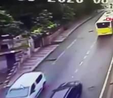Üsküdar’da yağ döken İETT otobüsü 3 kazaya neden oldu: Şoföre para cezası ve adli işlem