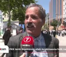 Terör örgütü silah bıraktı! Vatandaşlar sevinçle karşıladı