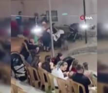 Düğünde davetsiz misafir: Kalabalığın arasına daldı!