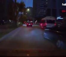 Adana'da ehliyetsiz sürücü makas atarken trafiği birbirine kattı!