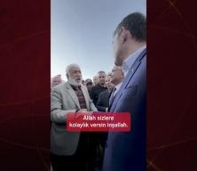Bakan Kurum'un yapıcı konuşması sinirli vatandaşı böyle sakinleştirdi
