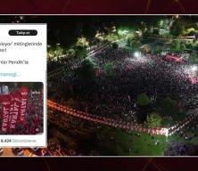 CHP'nin Pendik mitingi sönük geçti, Halk TV şişirdi: 'Yüz binler...'