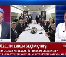 Cuhurbaşkanı Erdoğan Erken seçim iddiaları hakkında konuştu