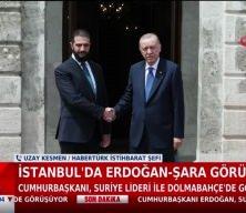 Erdoğan, Suriye Cumhurbaşkanı Şara ile görüştü