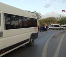 İstanbul'da halk otobüsleri kontak kapattı; duraklarda yoğunluk oluştu