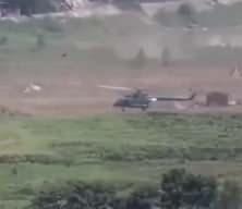 Myanmar askeri helikopterine drone saldırısı! Vurulma anı kamerada
