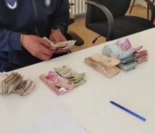 Sungurlu'da 3 dilencinin üzerinden 5 saatte toplanan 24 bin 665 TL çıktı