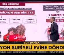 İçişleri Bakanı Yerlikaya ülkesine dönen Suriyeli sayısını açıkladı!