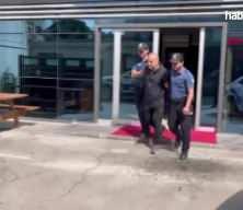 Marmaray'da iki çocuklu yolcunun burnunu kıran şüpheli adliyeye sevk edildi