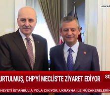 Numan Kurtulmuş, CHP'yi Meclis'te ziyaret ediyor