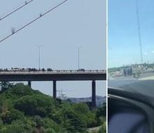 15 Temmuz Şehitler Köprüsü'nde panik anları! 