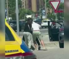 Ataşehir’de trafikte yumruklu kavga