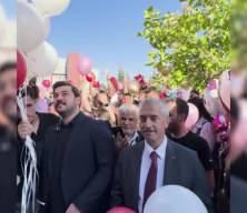Başkan Tahmazoğlu Elif Azra’yı yalnız bırakmadı